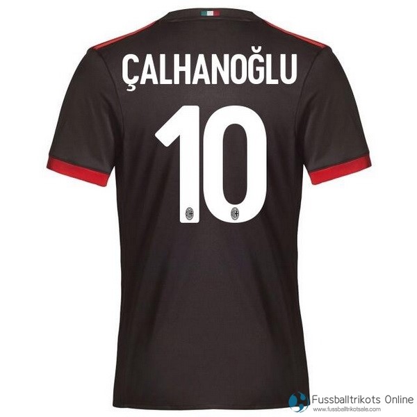 AC Milan Trikot Ausweich Calhanoglu 2017-18 Fussballtrikots Günstig